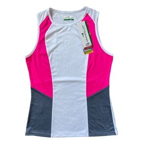 Grand Slam Color Block Tennis Pickleball Performance Tank